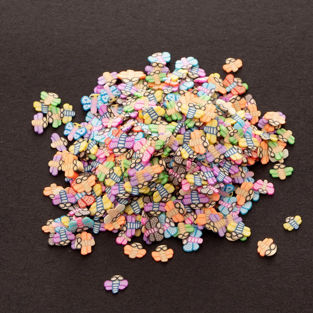 1000/3000/5000pcs Fruit Flower Animal Polymer Clay Slices Charms For DIY Resin Jewelry Crafts Nail Art Supplies Decor Accessory