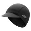 Cycling cap with visor - black