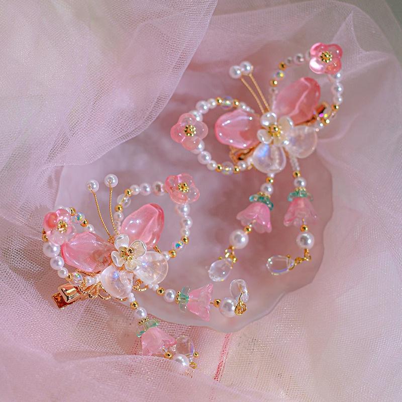 Ancient Style Tassel Hanfu Hair Accessories for Women & Girls - Chinese Princess Hair Clips