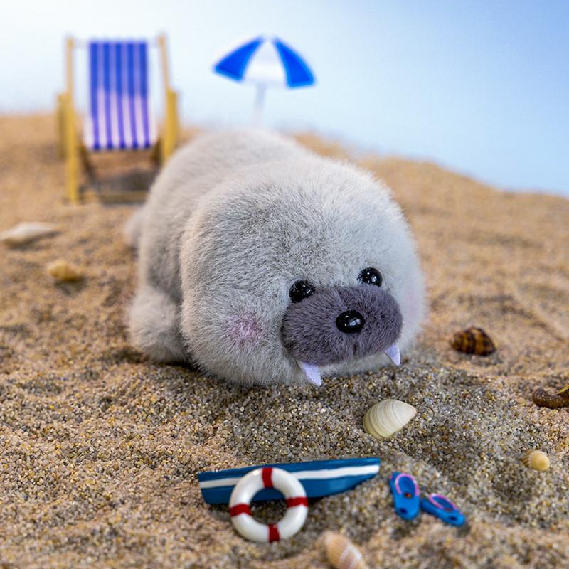 Seal Cartoon Cute Whale Walrus Plush Toy Doll For Children Gift Birthday