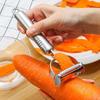 Stainless Steel Cane Knife Multi-Purpose Household Pineapple Peeler Thickened Kitchen Wax Gourd Lettuce Peeler