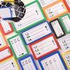 Magnetic Label Holder for Whiteboard & File Cabinets - Warehouse & Partition Name Sign Stickers