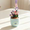 Adorable Plush Mini Succulent Plant Toys Sunflower Cactus Monstera Tulip Cute Desktop & Home Decor Plushies Girl Boy Gift