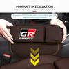 Car Seat Gap Storage Box Leather Organizer with Cup Holder For Toyota Crown GR GM Corolla YARIS Auris C-HR Hilux Vios Prius
