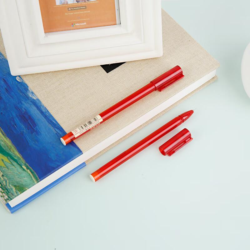 M&G Superior Quality 0.5mm Red Gel Pen Set