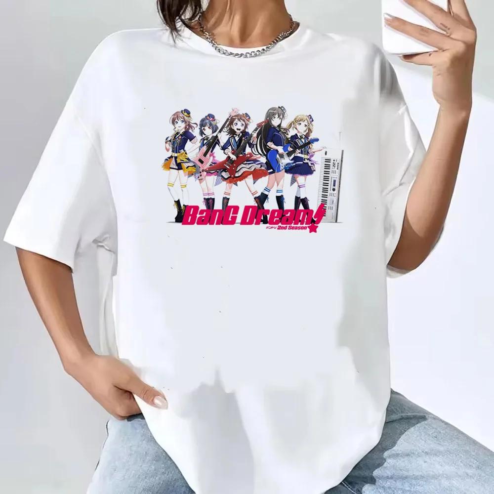 

mulheress verão opescoço Unisexga curta engraçado tshirt tomori takamatsu cosplay camisetas gráficas S
