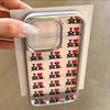 Creative Heart-shaped Design Electroplated Phone Case For iPhone 17 AIR 16E 15 14 13 12 11 PRO XSMAX XR MINI 7 8 PLUS Y2K Cover