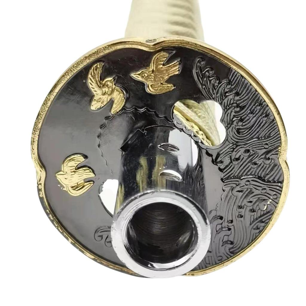 JINGLINGKJ Katana Shift Japanese Sword Gear Japanese Sword for Includes 4 Adapters Knob, Knob, Style, AT/MT Cars, Universal, Custom, (Gold/Black)