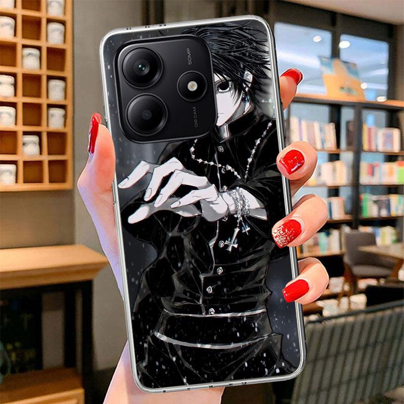 

Huner X-Hunters Chrollo Shizuku Phone Case For Xiaomi Redmi Note 15 14 13 12 11 10 Pro Plus 14S 12S 11S 11T 11E 10S Soft Fundas Redmi Note 14 4G