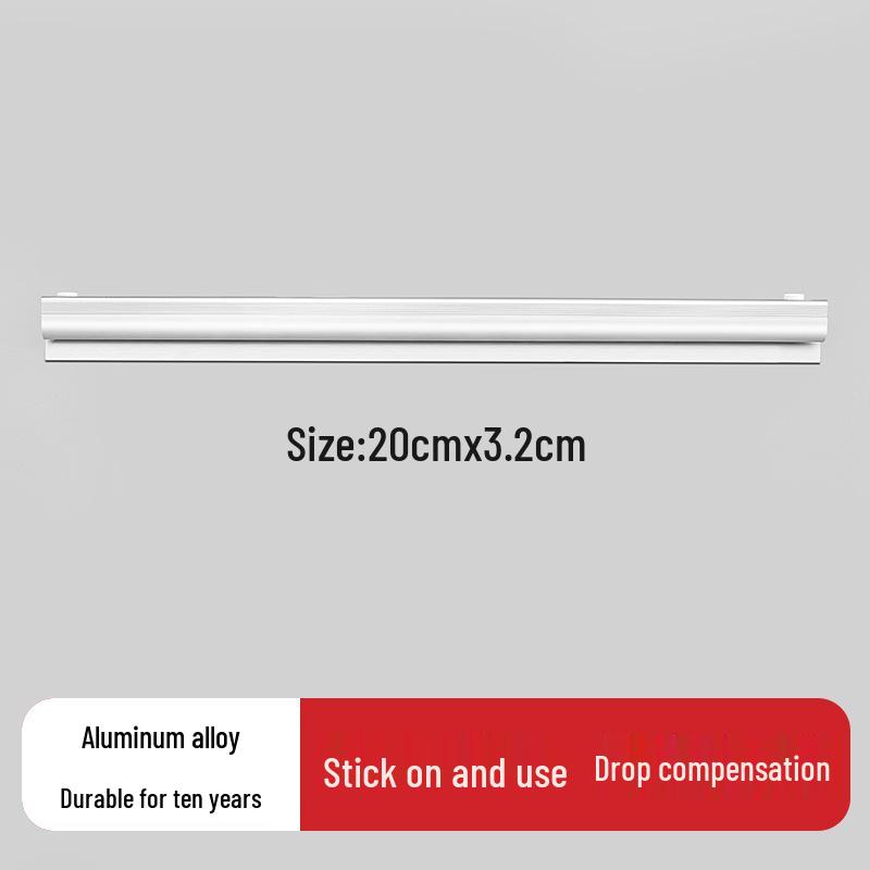 

Aluminum Restaurant Order & Menu Card Holder - Hole-Free Clip System