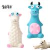 Safe Non-Toxic Pet Toys Latex Animal Dog Toy, Squeaky Chew Cute Cartoon Toy for Aggressive Chewers Cattle Sheep, Teeth Cleaning Interactive Play Funny