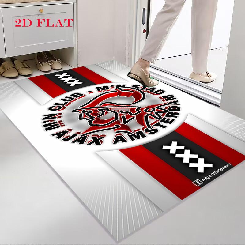 Ajax Logo Carpet Rug for Living Room Bedroom Home Sofa Decoration,Kids Play Nonslip Floor Mat