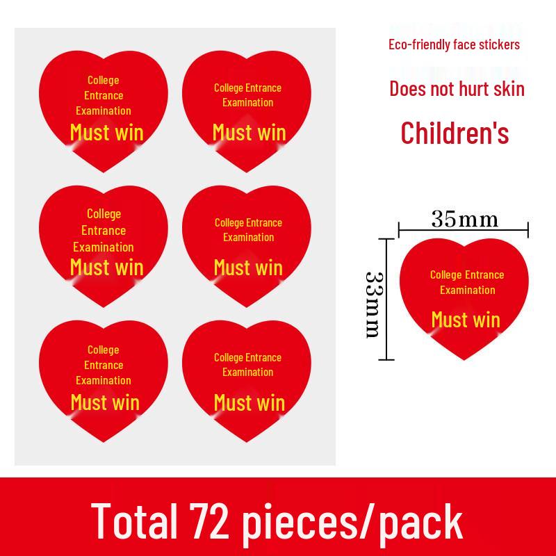 Custom 'Go for it' Headband & Wristband Set: Perfect for School Entrance Exams and Sports Meets - Red Ribbon Design