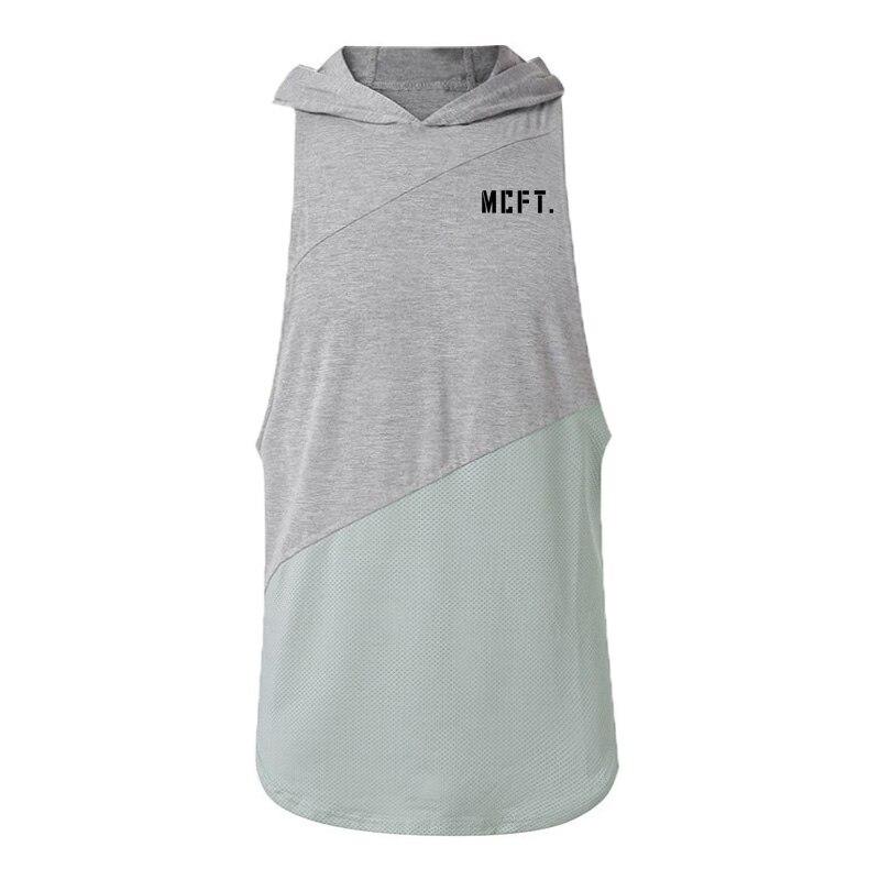 Muscleguys Sports Vest Men's Loose Fitness Clothes Basketball Training Running Sleeveless T-shirt