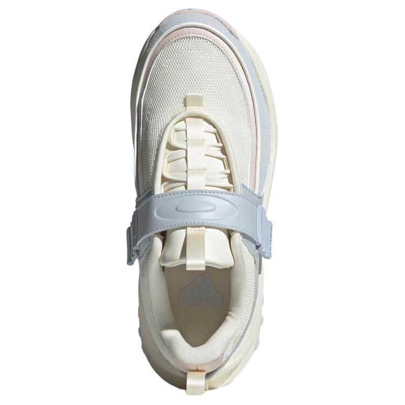 Adidas Maxxwavy Comfortable Fabric Synthetic Leather TPU Non-Slip Wear-Resistant Low-Top Casual Running Shoes Women sneaker White Purple Pink ID3677