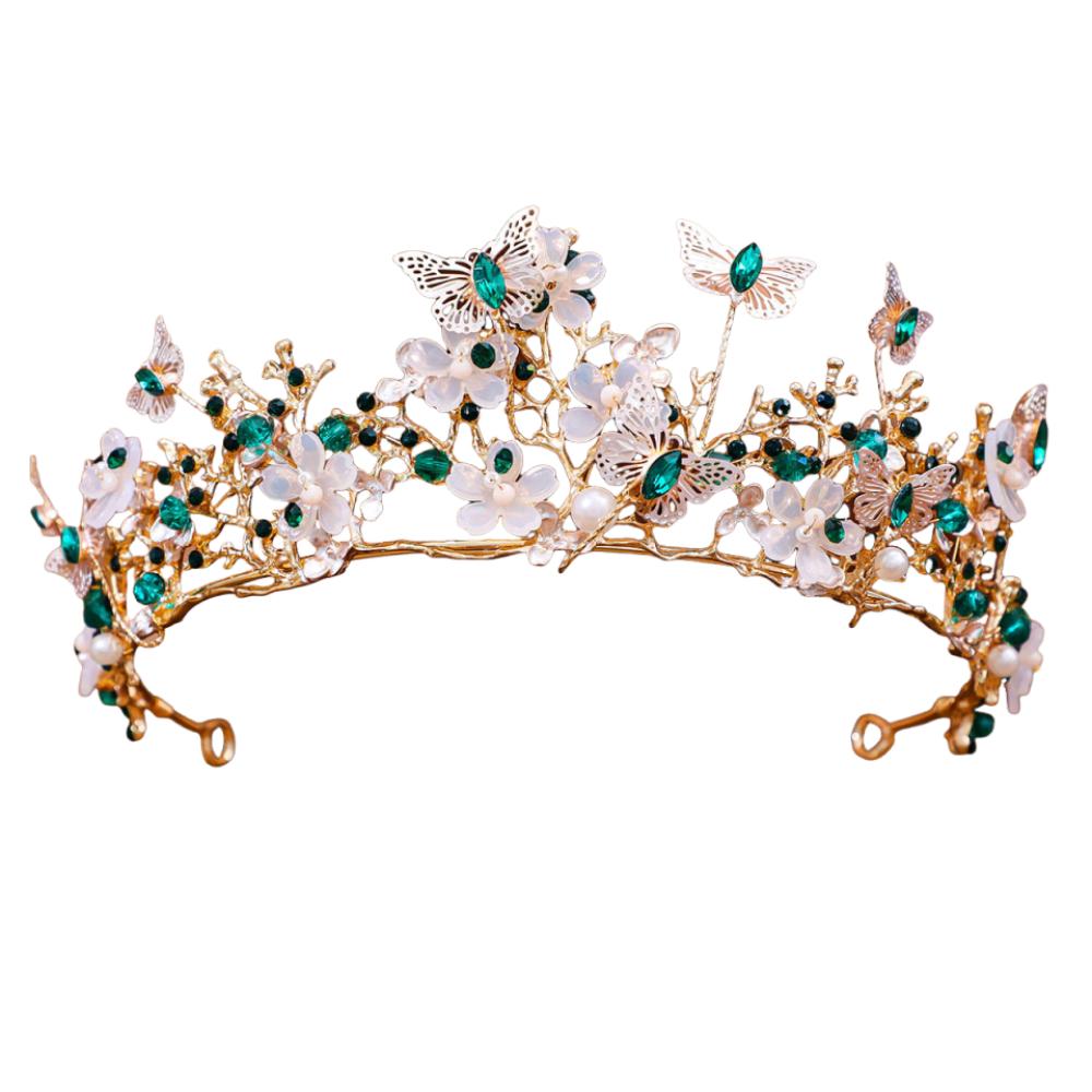 Luxus Kristall Braut Diademe Funkelnde Königin Prinzessin Krone Abschlussball Diadem Braut Hochzeit