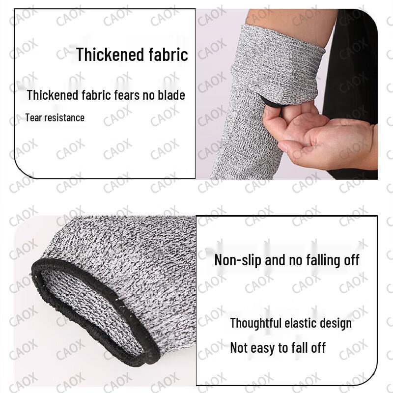 CAOX Level 5 Cut-Resistant Arm Sleeves
