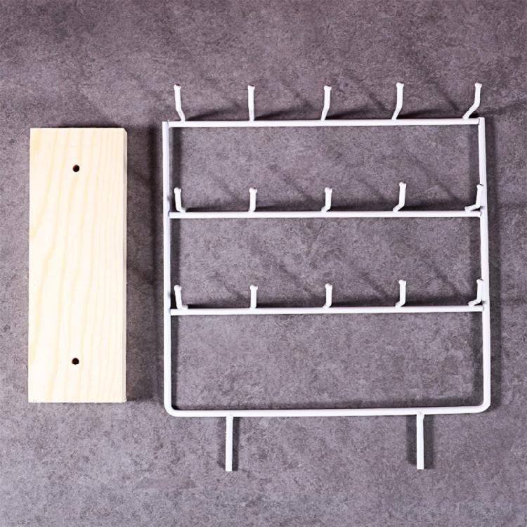 Earring Display Stand for Selling Stylish Necklace Bracelet Pendant Organizer Handmade 3 Tiers Jewelry Storage Rack