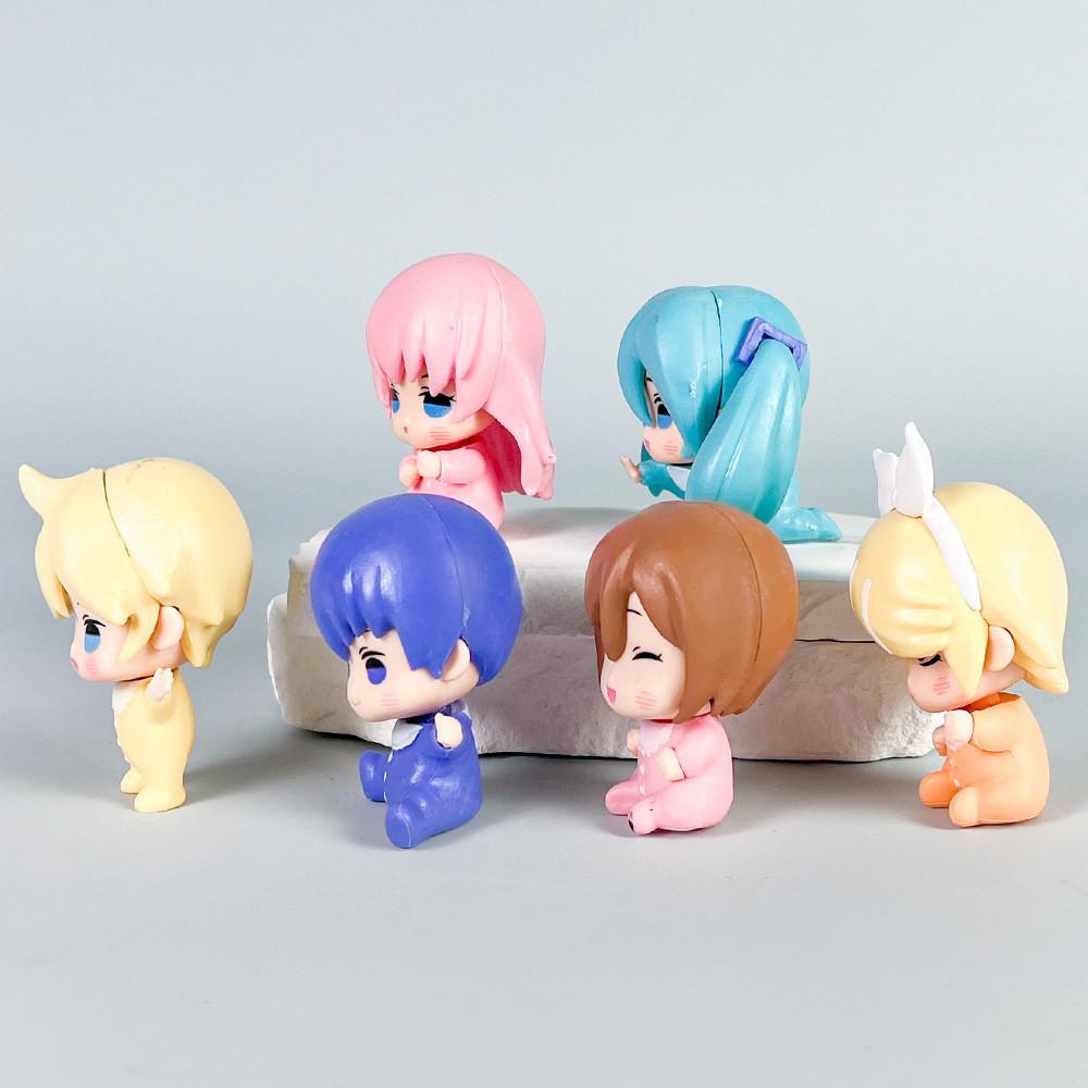 Hatsune Miku Pvc Action Figures Model Toys Cartoon Desktop Gifts Decoration