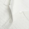 Fila White Casual Pullover Solid Short Sleeve Polo Shirt Women Tops Fog-Lotus-White F11W513403F-IV