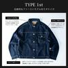 GENELESS Loose Fit Denim Size M Men's Jacket, Blue,