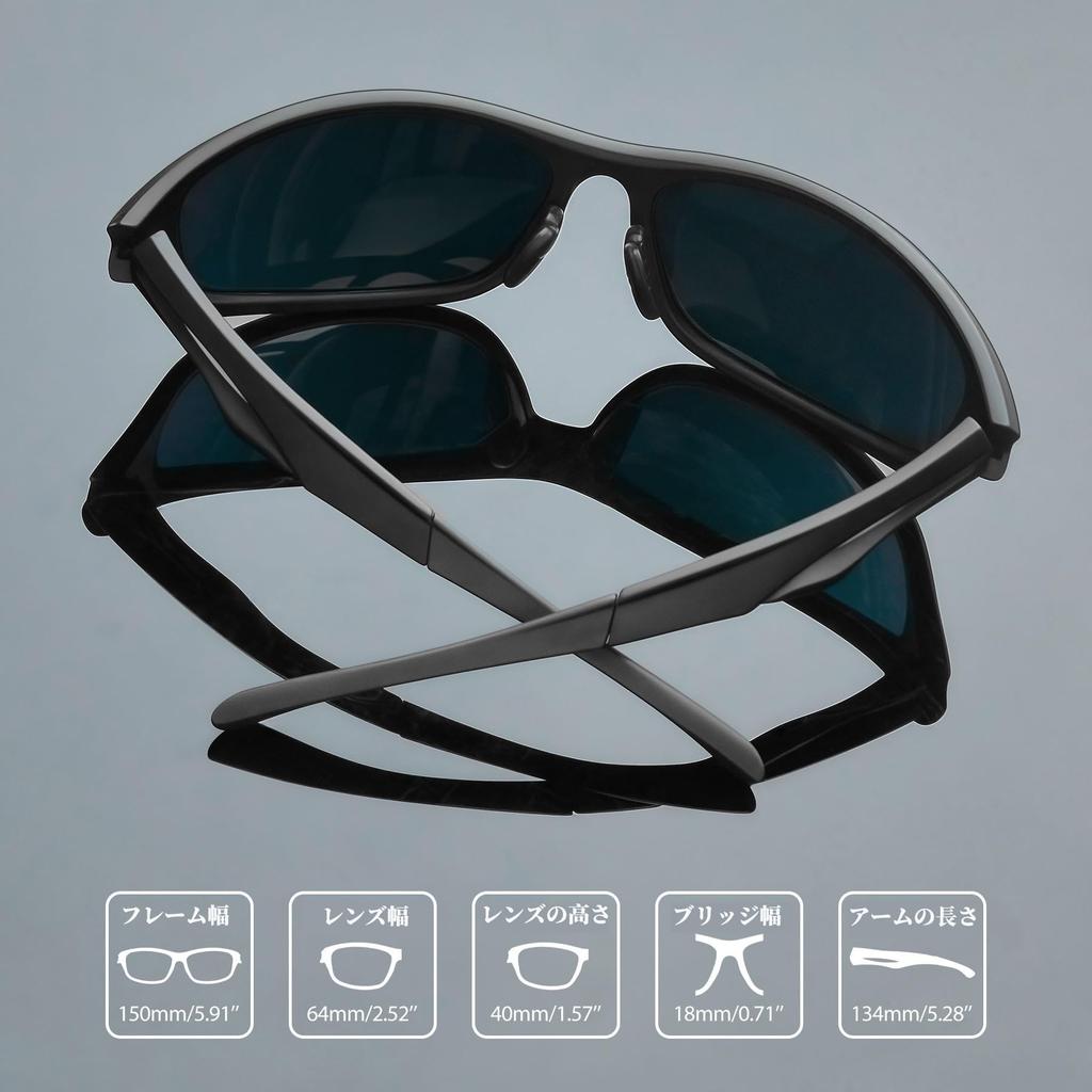 Sports Sunglasses for Men and for Ultralight [Joopin] Women, Polarized, UV400, TR90, Driving, Fishing, Cycling, Hiking, Baseball, Golf,