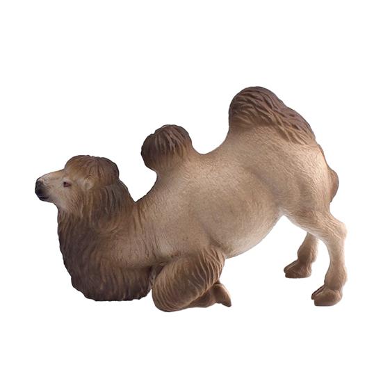 Simulation Camel Model Standing Kneeling Single Two Humped Camel Figurine Miniature Desert Animal Educational Toy Collectible Decoration