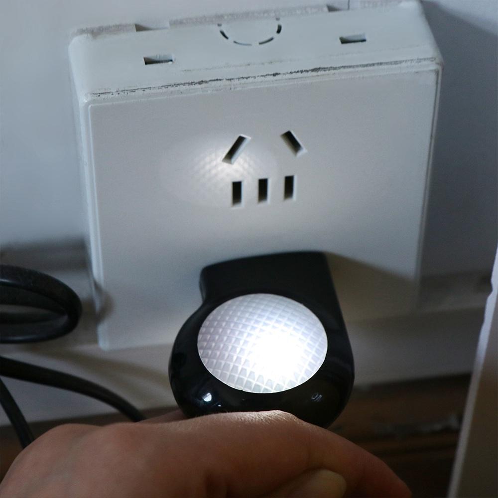 Dahili Işık Sensörü Kontrolü Mini Led Salyangoz Gece Lambası AB Fişi Yaratıcı Otomatik Gece Lambası Taşınabilir Başucu Lambası Koridor Balkon