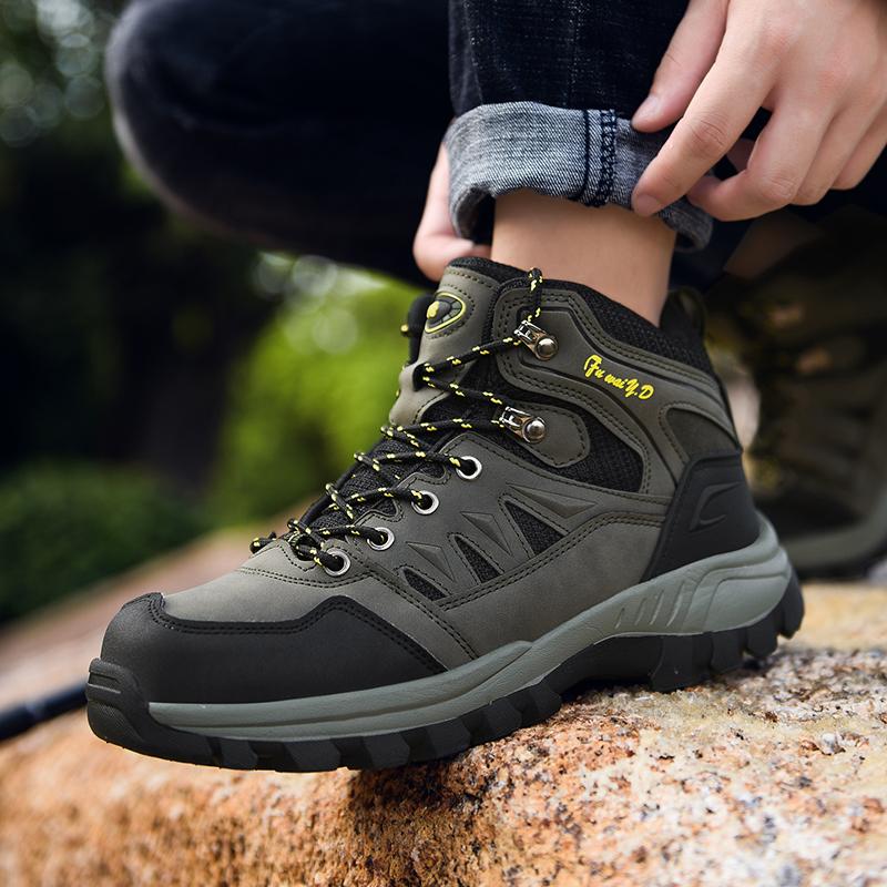 Man Woman Boots Men Hiking Boots Woman Outdoor Work Shoes Military Combat Sneakers