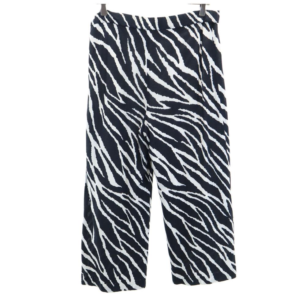 Yves Saint Laurent Zebramuster Knöchellang Weite Hose Nein. 9 Frauen gebraucht