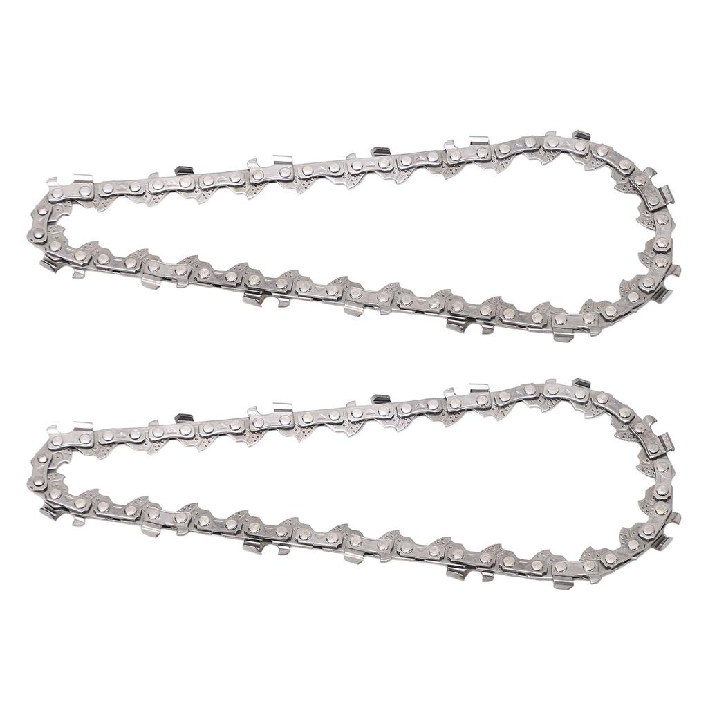 2 Stück 4 Zoll Kettensägenschwert 28 Treibglieder Legierter Stahlkette Ersatz Mini Kettensägenzubehör