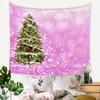 Christmas Tree Tapestry Full of Colorful Balls, Bedroom and Living Room Background Hanging Cloth