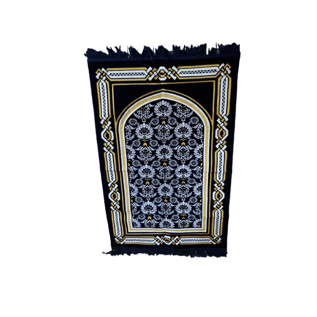 @ Muslim Traditional Velvet Prayer Mat Flower Design Jaanamaz 70x110 MJ-240-60%OFF