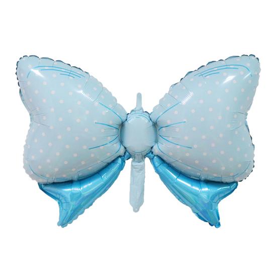 10Pcs Bow-knot Balloons Creative Shape Vibrant Color Stunning Visual Effect Anti-explosion Extra-large Shiny Bow-knot Party Balloons Decorations