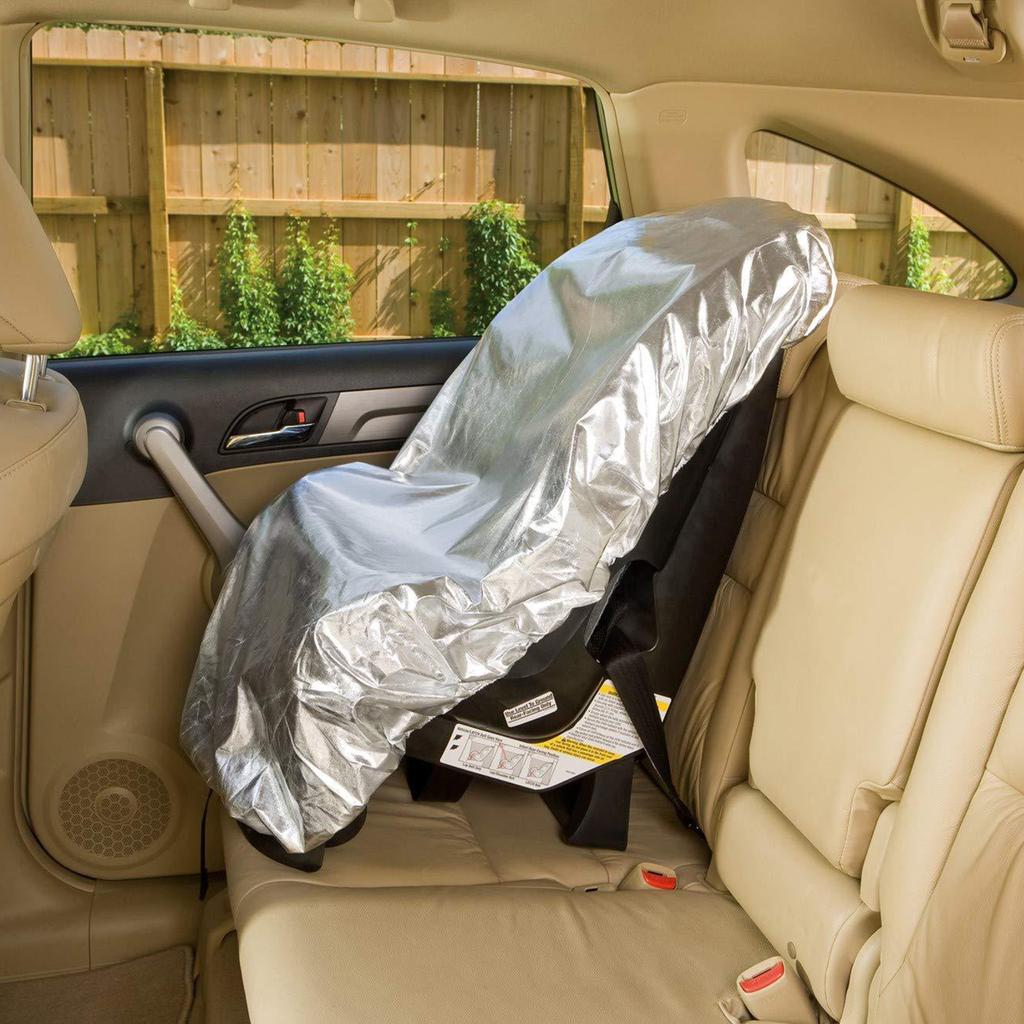 Baby Car Seats Sun Shade Car Seats Heat Protector Sunshade Keep Baby Seats At a Cool Temperature Dust Insulation Cover