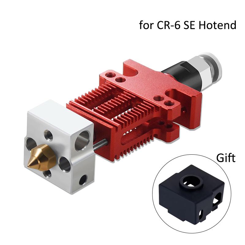3D-skriverdeler CR6 SE J-hode Montert skrivehode Hot End Hotend-sett Helt metall Ekstrudering Ekstruder for Ender 3 CR5 PRO CR6 SE