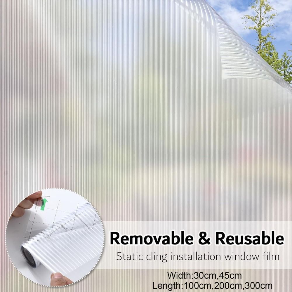 Static Cling Glass Window Film Frosted Frosted Glass Stickers New Window Film  Glass Windows