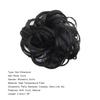 Hair Extension Woman Bun With Wavy Hair Synthetic Bud Hair Chignon Wig