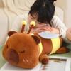 35/50cm Creative Bee Capybara Shiba Inu Dog Plush Toys Cartoon Stuffed  Soft Dolls Pillow Girlfriend Birthday Gifts Room Decor
