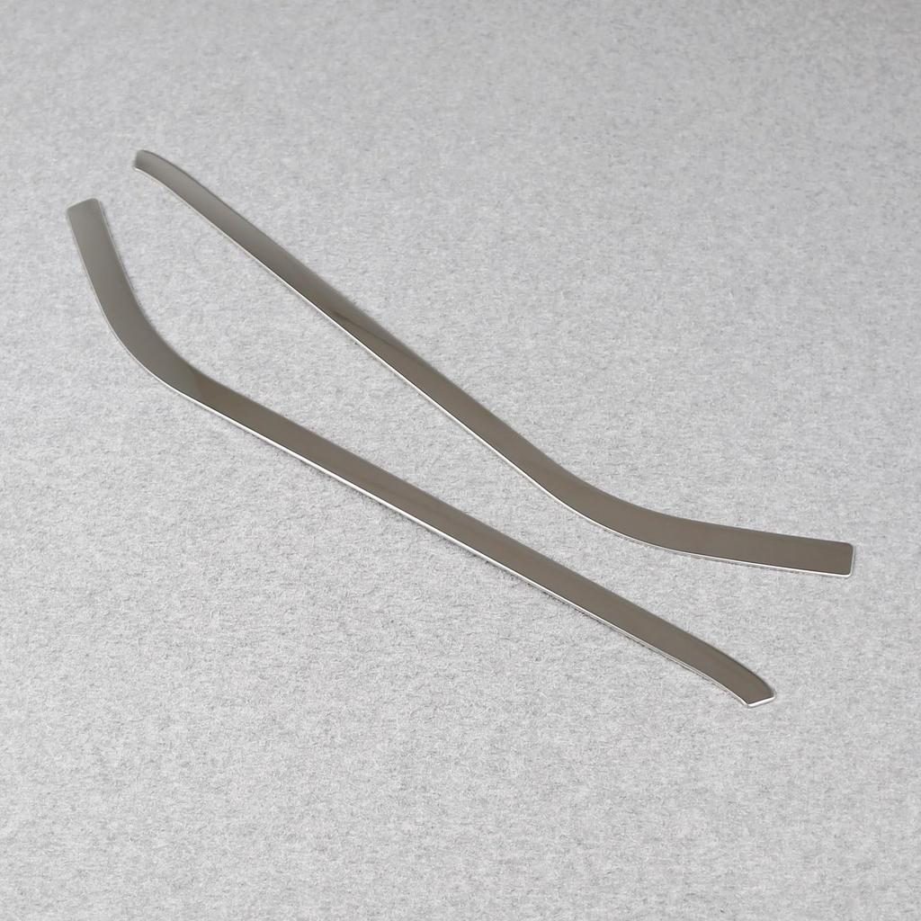 RUIQ Exterior Stainless Steel Full Set Window Frame Trim and Pillar for the New Daihatsu Move LA850S/LA860S (Chrome Plated)