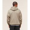 Gymshark Crest Oversized Hoodie Linen Brown A5a8o Nbzl