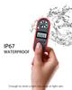 Wintact Handheld Anemometer, Waterproof, Mini Digital Anemometer Gauge, Pocket Airflow Tester, Wind Temperature Measurement -22°F to 100°F, for House,