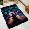 Freddy Jason Chucky Horror Movie Character Carpet Halloween Child's Play Floor Mat 3D Horror Rug Area Rugs Bedroom Non-slip Mat