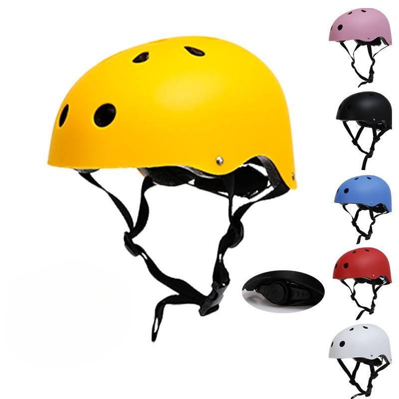 Adjustable Kids Roller Helmets Outdoor Adult Hip-Hop Ski Skateboard Helmets Bike Riding Helmets