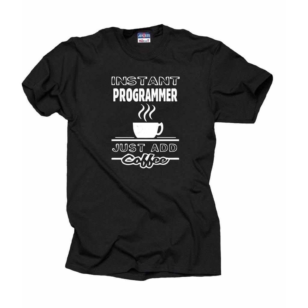 Gift For Programmer Instant Programmer Just Add Coffee Programmer T Shirt