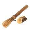 Bamboo Matcha Whisk Holder Outdoor Camping Matcha Tea Whisk Set Bamboo Tea Stick Useful Brush Tool Kitchen Accessories