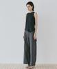 Baillie Layered Flap Pants (Charcoal)