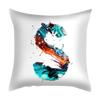 Colorful Creative Letter Decorative Pillowcase Living Room Office Home Pillowcase Car Ornaments