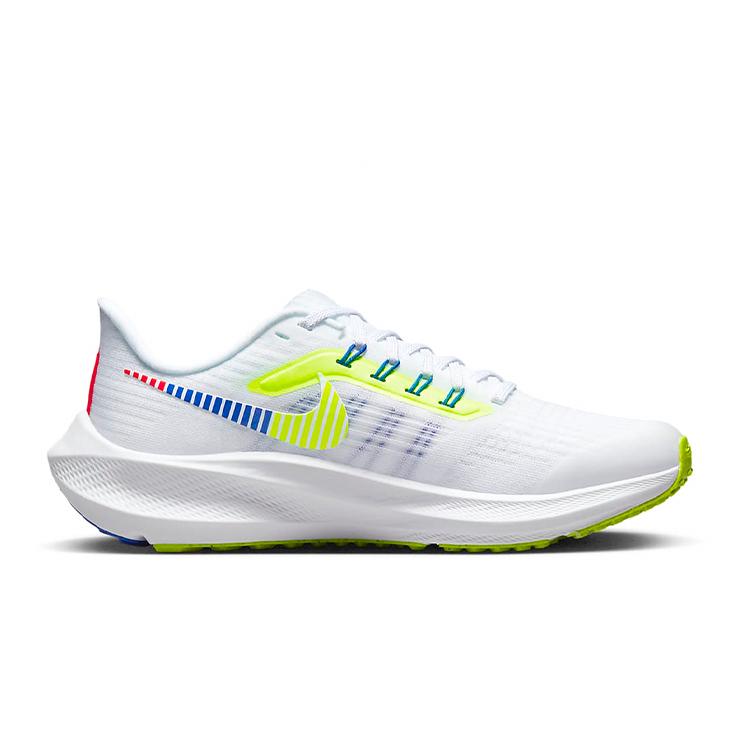 New Nike Air Zoom Pegasus 39 'White Volt Racer Blue' PS DM4015-100