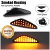 2PCS LED Dynamic Flowing LED Side Marker Turn Signal Lights  For BMW X5 E70 X6 E71 E72 X3 F25